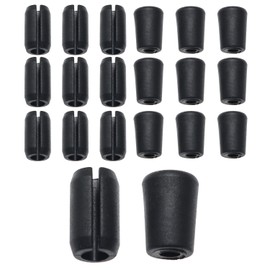 10 Sets Black Kitchen Sink Rack Feet for Sink Bottom PVC Sink Protector with Bumpers Farmhouse Sink Replacement Feet for Sink Grid (10 Rack Feet and 10 Bumpers)