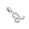 Gnoce Zodiac Charms Constellation Charms Pendant Women's Sterling Silver Zodiac
