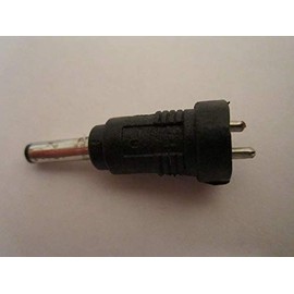 DIXIETREE Replacement for 10x DC Plug Universal 2 Pin Prong Tip Attachments Power Supply 3.5mmx1.3mm 3.5x1.3