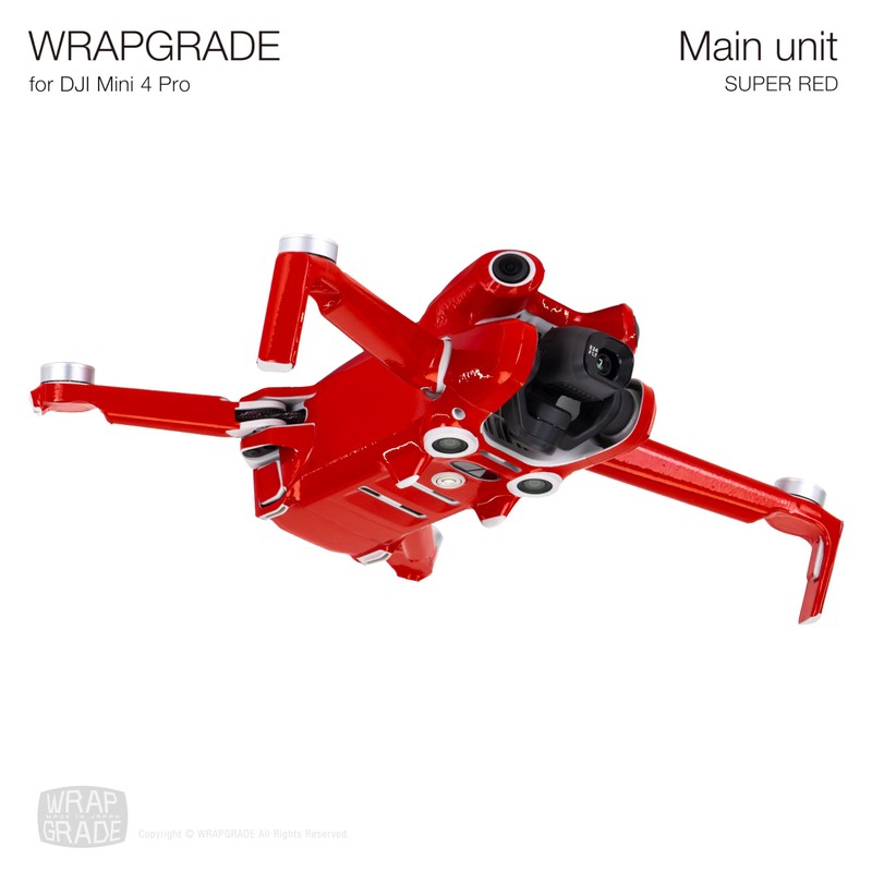 WRAPGRADE Skin Stickers Compatible with DJI Mini 4 Pro |