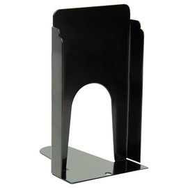 The Library Store Bear Hug Heavy Duty Steel Bookends with Magnetic Base Pair 9 inches H (Black)