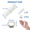Connector for Washing Machine Dishwasher 110810 Waste Pipe Connector Outlet