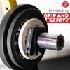 Iron Crush Olympic Barbell Clips - Adjustable & Slim Gym