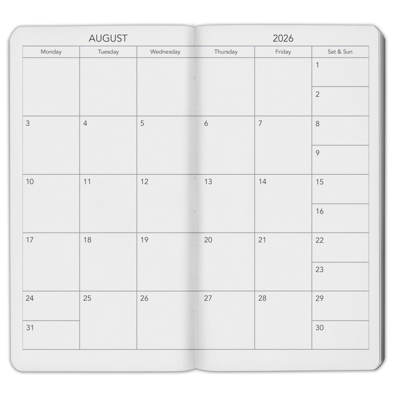 Harbor Pocket Monthly Planner 2026 - Key West Sundance -