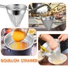 SiliFine Stainless Steel Reinforced Bouillon Sieve Strainer Cone Fine Mesh