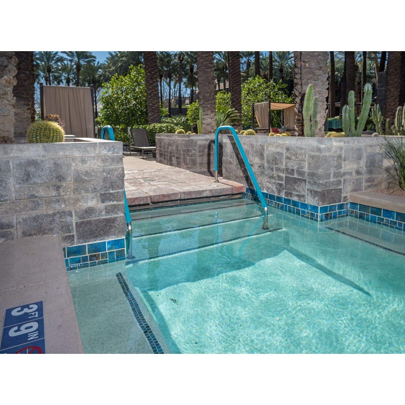 Indian Teal KoolGrips Comfort Swimming Pool and Spa Ladder Handrail
