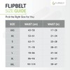 FlipBelt Elite - Cinturón de correr para teléfono y accesorios