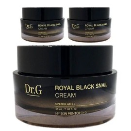 Dr.G Miracle House Dr. G Royal Black Snail Cream Snail Cream 50ml 3pcs 441777 / 미라클하우스 닥터지 로얄 블랙 스네일 크림 달팽이크림 50ml 3개 441777