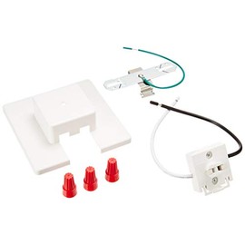 WAC Lighting JFC-WT J Track Floating Canopy Connector, White 1.38x4.63x4.63