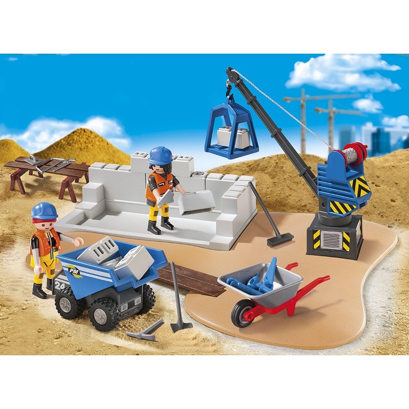 PLAYMOBIL 6144 Super Set Construction Site