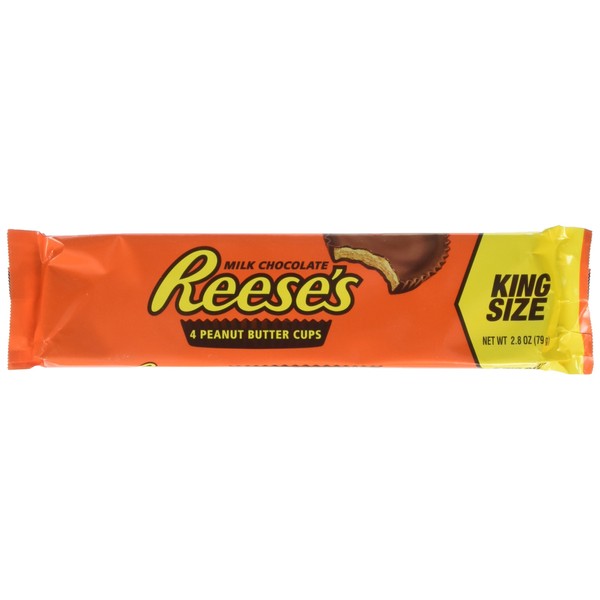 Reese's Peanut Butter Cup King Size 2.8 oz, 24/Box