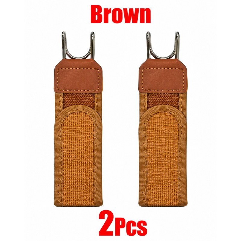 Adjustable Buckleless Belt for Men's Pants – Elastic Hook Waist