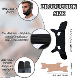 Chin Strap for CPAP Users– Anti Snoring Devices and Snore Stopper, Comfortable & Adjustable Jaw Strap for Sleeping, Breathable Snoring Solution for Men & Women, Travel & Home Use（Gray）