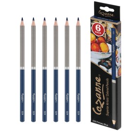 Creative Mark Cezanne Premium Colored Pencils Primary Blue 6 Pack - Highly-Pigmented Drawing Pencils - Coloring Pencils for Drawing, Blending, Coloring, and More