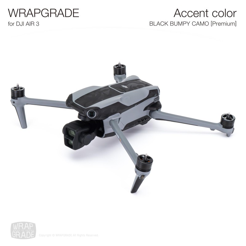 WRAPGRADE Skin Stickers Compatible with DJI Air 3 | Accent