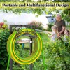 TUSPEU Garden Hose Holder,Heavy Duty Freestanding Detachable Storage Reel Stand,Upgraded