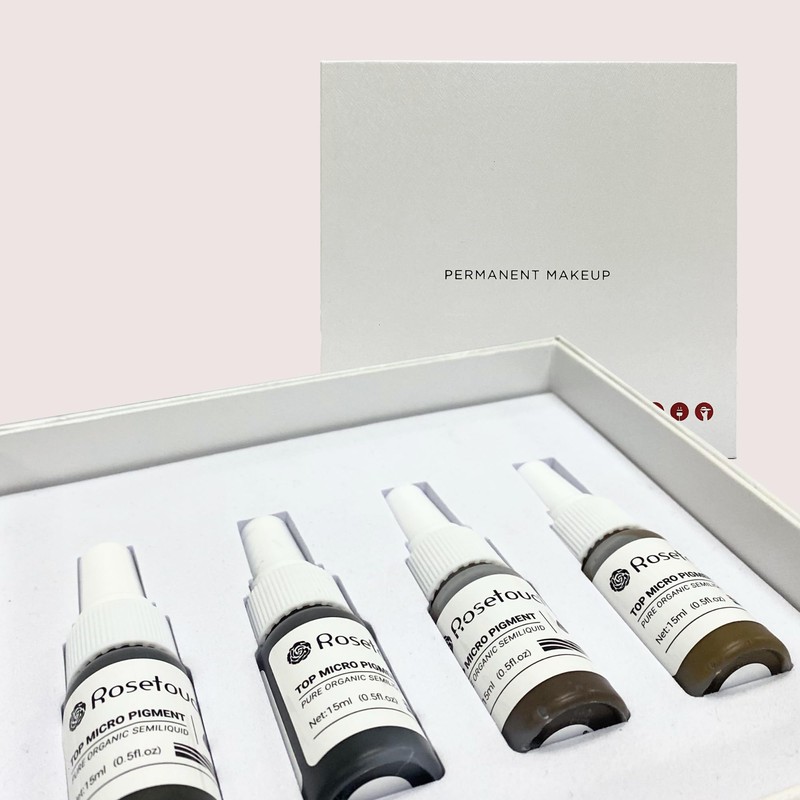 Rosetouch Dark Pigments for Microblading & Permanent Makeup - Professional