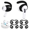 Luckvan 4 Pairs Ear Hooks for AirPods Pro 2 with