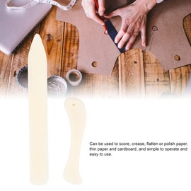 Origami Paper Creaser, DIY Plastic Traditional Bone Folder for Scrapbooking for Card Making for Bookbinding for Sewing