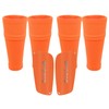 Kids Youth Soccer Shin Guards with Sleeves Slip in Soccer