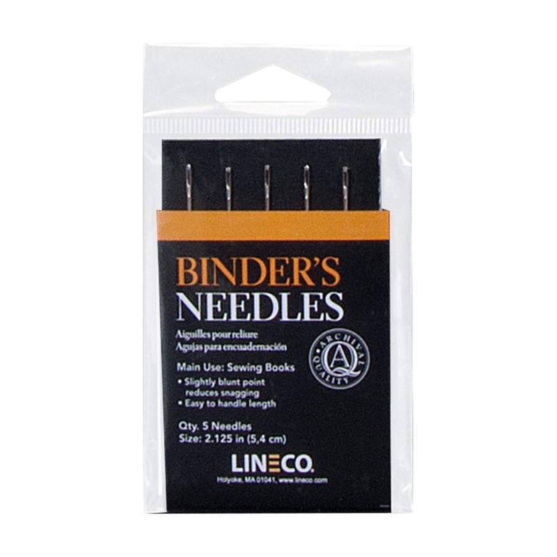 Lineco Book Binding Stainless Steel Needles, Ideally for Sewing Books