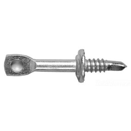 L.H. Dottie 631TK Flat Hanger Screw, Flat Head, 1/4-Inch by 2-Inch Length, 100-Pack