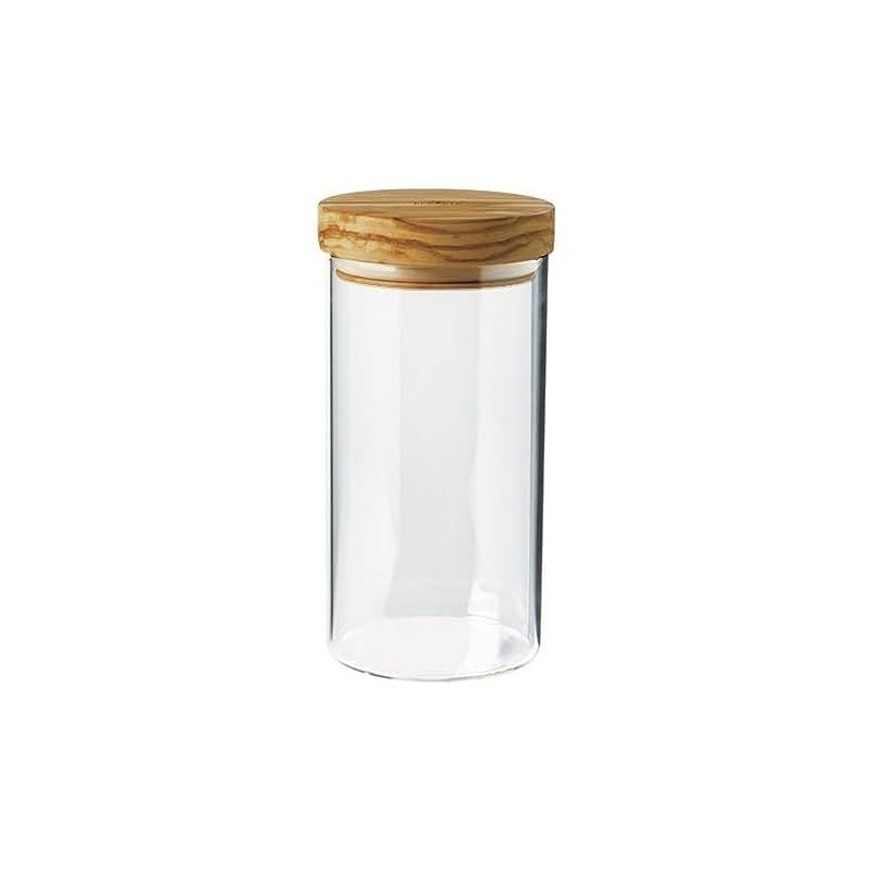 Bérard 35102 Storage Container with Lid 900 ml Olive Wood