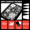 TECADA 5 White Paint Pens, 5 Different Tips Acrylic Paint