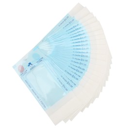 Pack of 200 Self-Sealing Sterilisation Bags Disposable Sterilisation Bags for Dental Tools, Cosmetic Packaging, Hospital, 57 x 130 mm