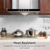 STICKGOO 100-Pieces Peel and Stick Backsplash, 3" x 6" PVC