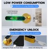 eLinkSmart Fingerprint Door Knob Lock, Smart Keyless Entry Door Lock
