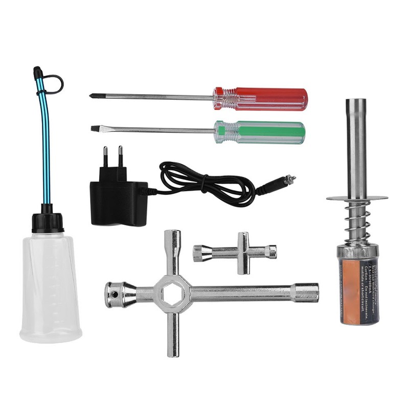 RC Nitro Starter Kit Glow Plug Igniter with Charger RC