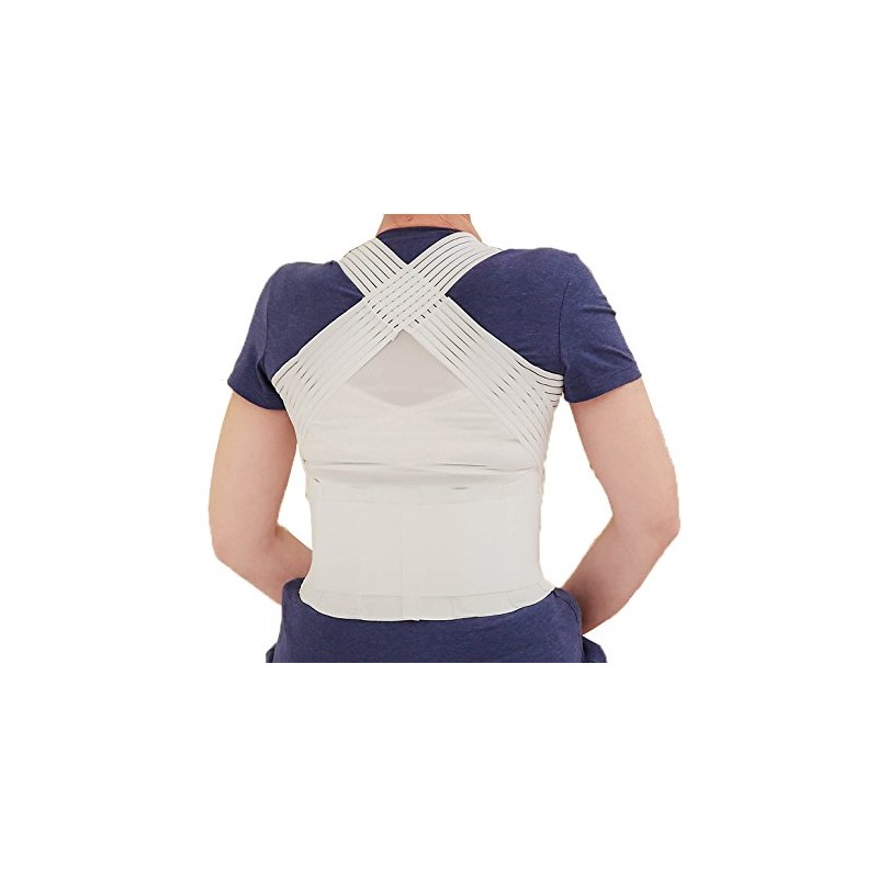 ObboMed MB-3400XL Chest Shoulder Posture Corrector, Lower Back Support, Wrap
