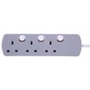 PRO ELEC PRO ELEC PELB1761 3 Gang Extension Lead Individually