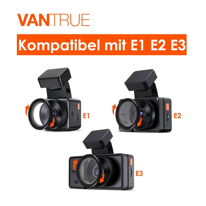 VANTRUE Circular Polarizing Filter (CPL) for N5/N4 Pro/S1 Pro/E1/E1 LITE/E2/E3