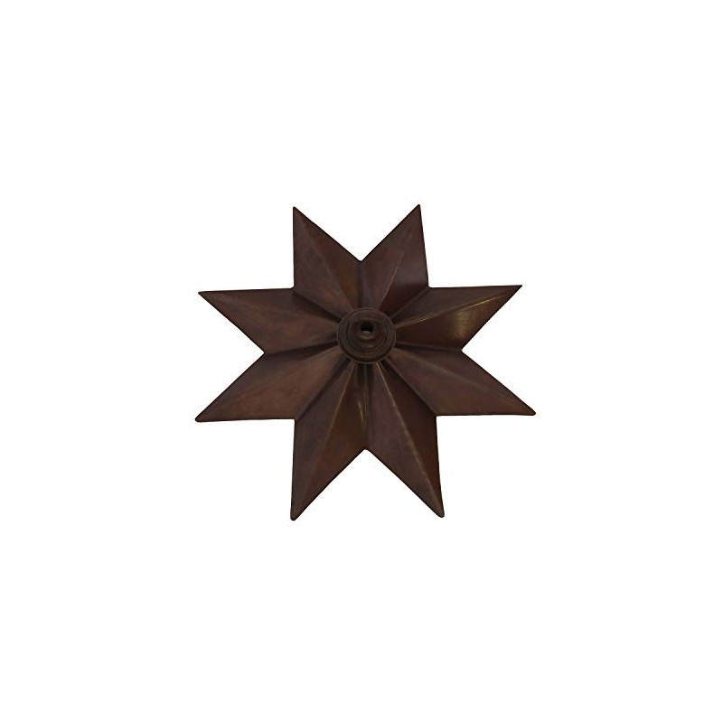 RCH Hardware CN-11-BRZ CN-11-S-H-BRZ Solid Brass Decorative Star Shaped Ceiling