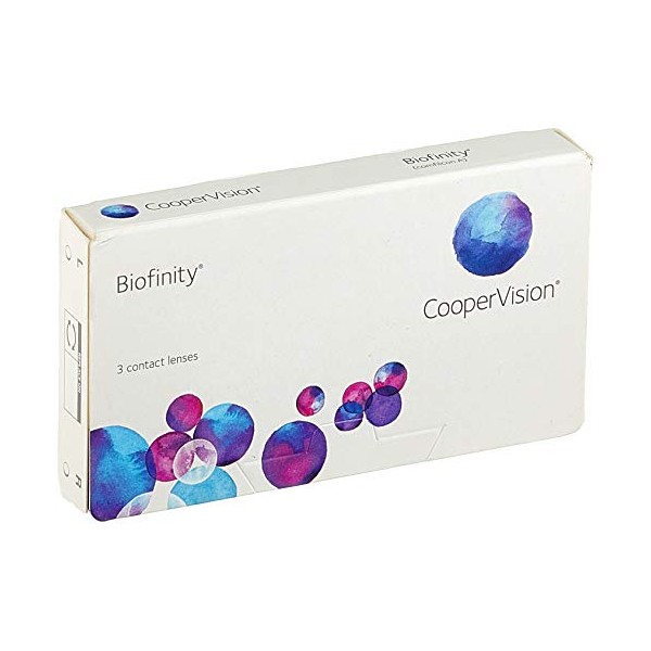 Biofinity Spheric Jahreslinsen weich, 3 Stück / BC 8.6 mm
