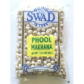 Swad Phool Makhana - Puffed Lotus Seeds - 200 Grams