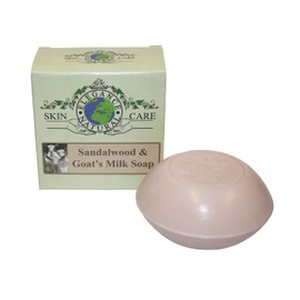 Goats Milk and Sandalwood Soap 100g by Elegance Natural Skin Care
