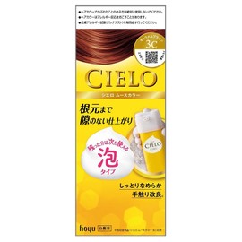 ホーユー シエロ ムースカラー 3C (キャラメルブラウン) 1剤50g+2剤50g [医薬部外品] 1個 (x 1)
