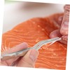 Mikinona 3pcs Stainless Steel Fish Bone Tweezers Kitchen Tweezers for