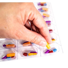 Cold Seal Medication Blister Cards, XL Controlled & Unit Dose Pill Packaging System 6 Pack, Color Coded, Easy Perforated Separation, No Sealing Equipment Needed