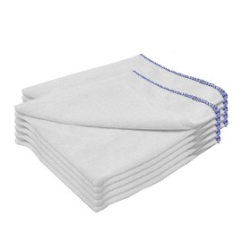 MegaTrend Dish Cloth - Pack of 20 Heavy Duty 100% Pure Cotton Dish Cloths - Super Absorbent Double Layered Washing Kitchen Cloth - Machine Washable Cleaning Cloths for Home- Size: 30x30cm | Pack of 20
