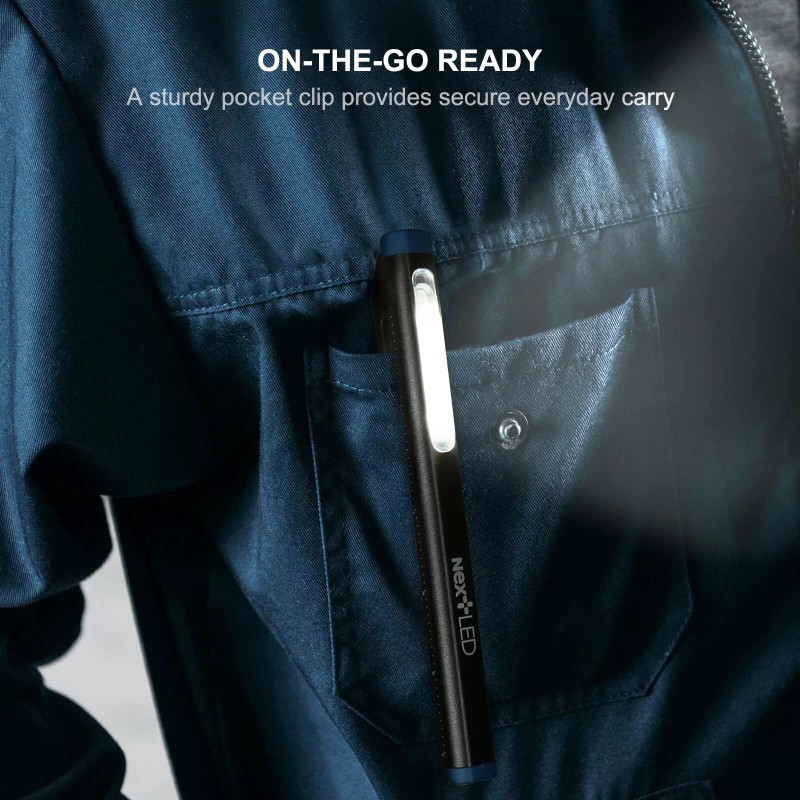 NextLED NT-6615 Rechargeable Pen Light, Spot, Flood & UV Light,