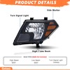 Headlights Assembly Compatible with 2009-2021 Nissan Frontier S SL SV