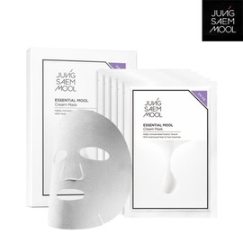 Jeong Saem Mul 정샘물 에센셜 물 크림 마스크 세트(5매) Jung Saem Mool Essential Water Cream Mask Set (5 sheets)