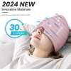 ONLYCARE Pink Therapeutic Thermal Compress Cap for Migraine Relief Hot