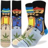 Good Luck Sock Men's Cheech & Chong, Characters Socks, Adult,