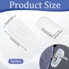 5 Pairs of Eyeglasses Nose Pads,Soft and Comfortable Silicone Nose