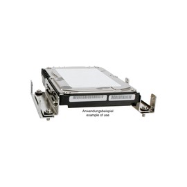 InLine 00243B Hard Drive Decoupler, 13.34 cm (5.25 Inches) to 8.89 cm (3.5 Inches) Black